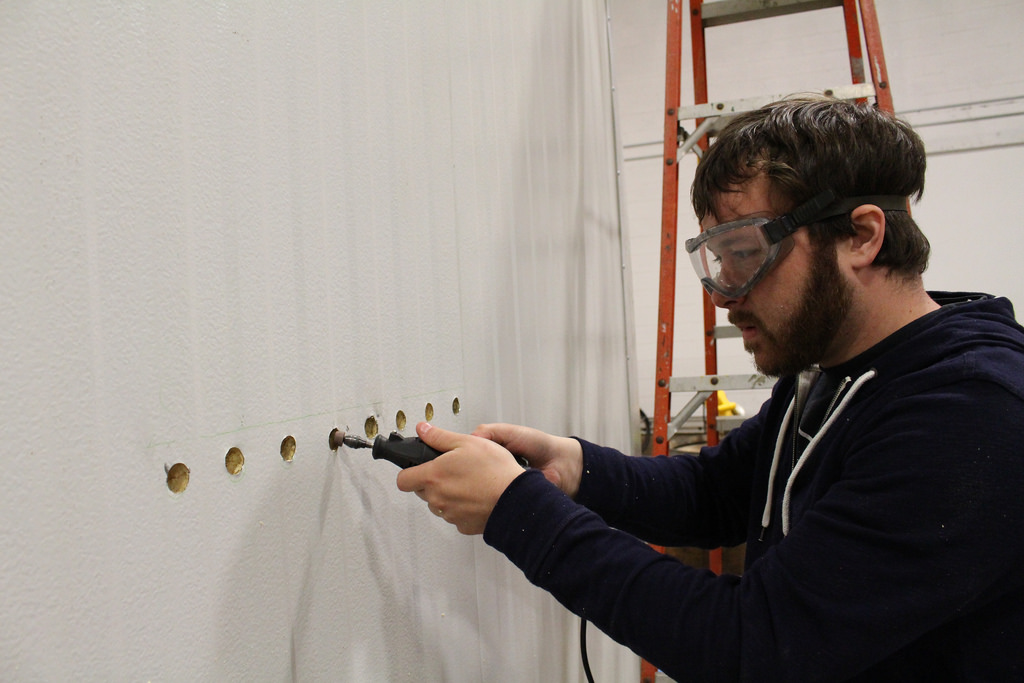 Building Aeronaut: Cold box-mounted draft lines – Aeronaut Brewing Co.